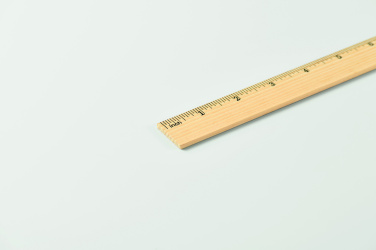 Logo trade corporate gifts image of: Wooden ruler 30cm