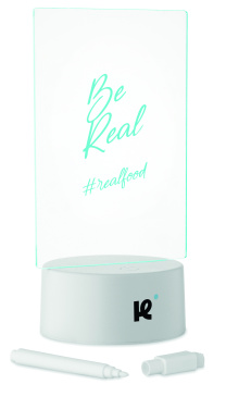 Logotrade advertising products photo of: Light-up LED memo board