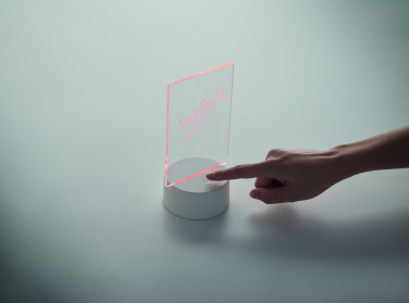 Logotrade advertising product image of: Light-up LED memo board