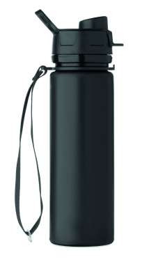 Logo trade promotional item photo of: Foldable silicone sports bottle