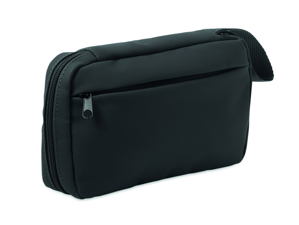 Logotrade promotional item picture of: Toiletry bag 600D RPET