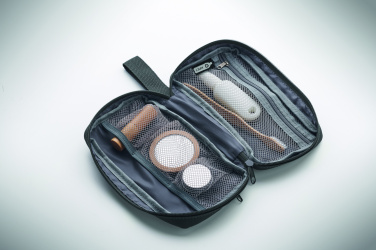Logo trade promotional giveaways picture of: Toiletry bag 600D RPET