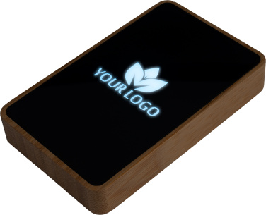 Logotrade promotional merchandise image of: Power Bank 5000 mAh with illuminated logo