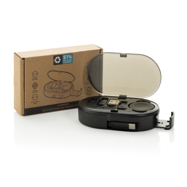 Logotrade promotional merchandise photo of: Chargevix RCS rplastic Multi-functional 60W charging set