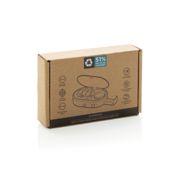 Logo trade promotional giveaways picture of: Chargevix RCS rplastic Multi-functional 60W charging set