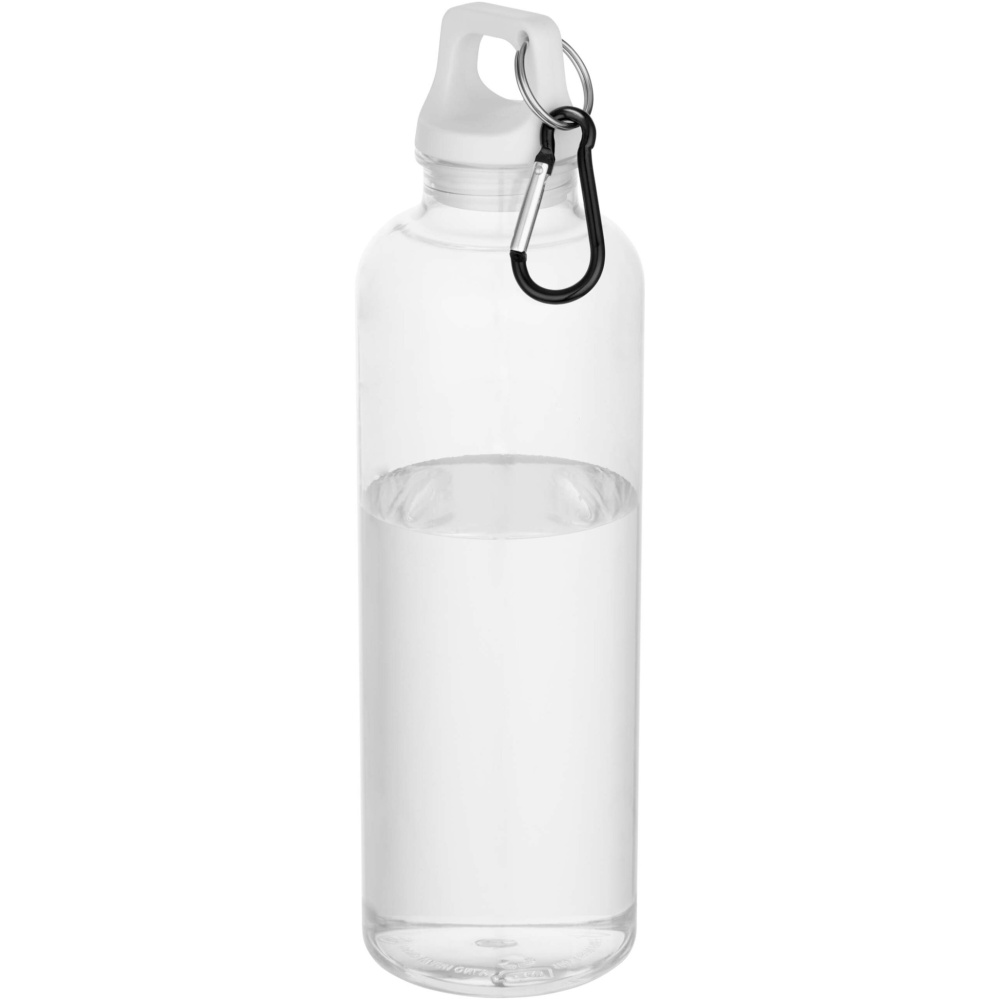 Logo trade corporate gifts picture of: Oregon 750 ml RCS recycled plastic water bottle with carabiner