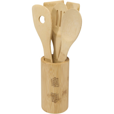 Logo trade corporate gift photo of: Tala bamboo kitchen tool set