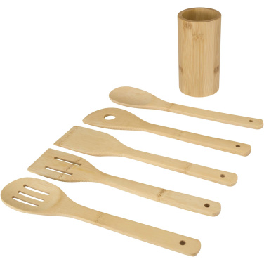 Logo trade promotional merchandise picture of: Tala bamboo kitchen tool set