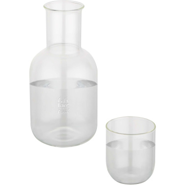 Logo trade promotional giveaways picture of: Amelie glass carafe and cup set