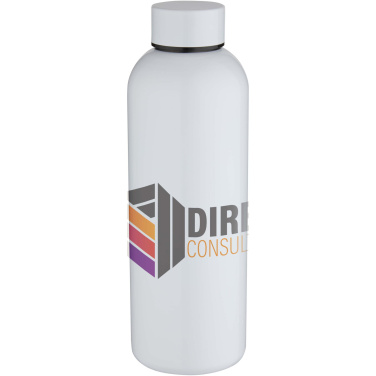 Logotrade promotional product picture of: Spring 750 ml sublimation RCS recycled single wall stainless steel water bottle