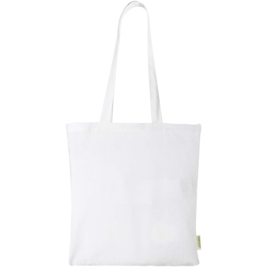 Logo trade promotional items picture of: Odisha 140 g/m² OCS organic tote bag 7L