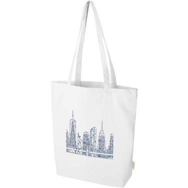 Logotrade advertising product image of: Odisha 180 g/m² OCS organic wide bottom tote bag 11L