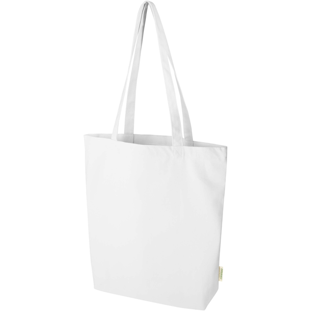 Logo trade advertising products picture of: Odisha 270 g/m² OCS organic tote bag 10L