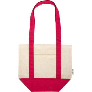 Logo trade promotional giveaways picture of: Sam 320 g/m² GRS recycled mini cotton tote bag