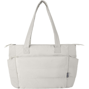 Logotrade promotional items photo of: Puffer 15.6" GRS recycled laptop tote bag 18L