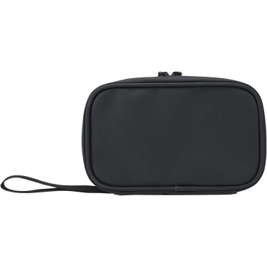 Logo trade promotional gifts image of: Resi Plus GRS recycled tech pouch 1L