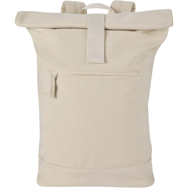 Logotrade promotional merchandise image of: Recanvas 14” GRS recycled rolltop backpack 16L