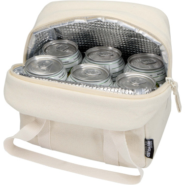 Logo trade corporate gifts image of: Recanvas GRS recycled lunch cooler bag 5L