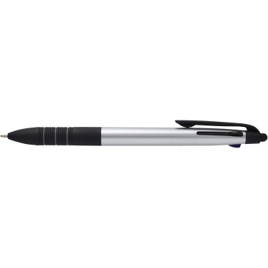 Logotrade corporate gift image of: Trine 3-ink RCS recycled ballpoint pen with stylus