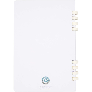 Logo trade advertising products picture of: Fil A5 hard cover RCS recycled spiral notebook