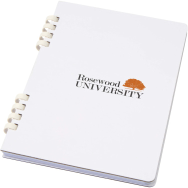 Logo trade advertising products picture of: Fil A5 hard cover RCS recycled spiral notebook
