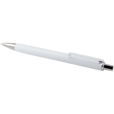 Logo trade promotional gifts image of: Feld RCS recycled ballpoint pen with metallic finish (black ink)