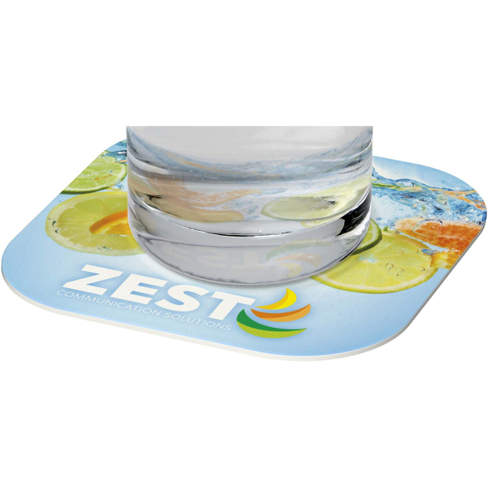Logo trade promotional merchandise image of: Lumin square coaster