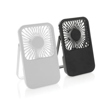 Logotrade promotional product image of: Aervina RCS recycled plastic re-chargeable desk fan