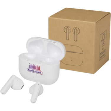 Logotrade corporate gift picture of: Altais recycled plastic True Wireless Bluetooth® headset