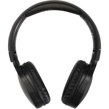 Logo trade corporate gift photo of: Ancha recycled plastic over-ear wireless Bluetooth® headset