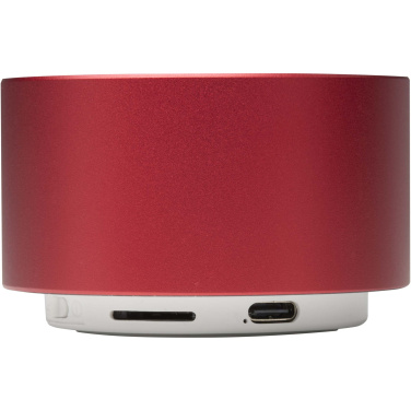 Logotrade promotional item picture of: Ankaa 3W recycled aluminium wireless Bluetooth® speaker