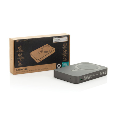 Logotrade promotional giveaways photo of: Quantum RCS ultra-fast 10.000mAh magnetic 25W powerbank