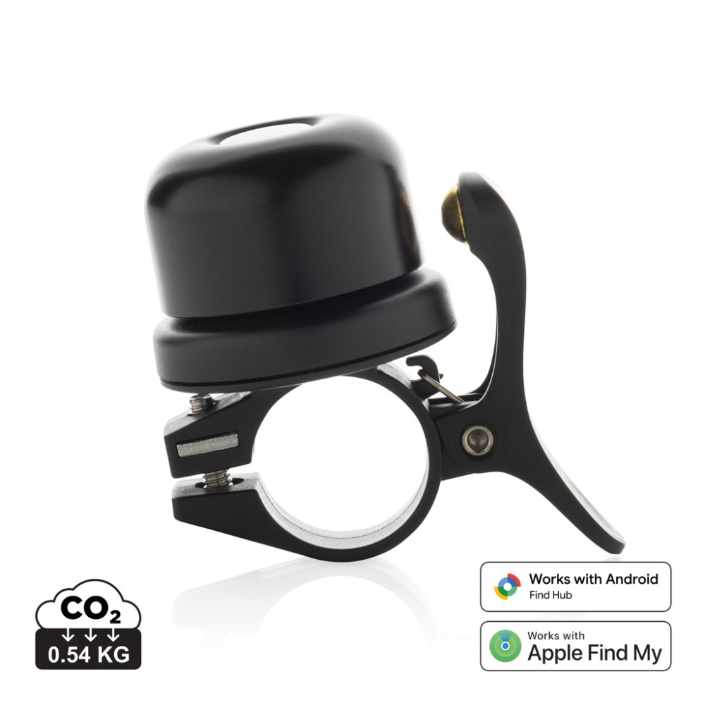 Logo trade advertising product photo of: Bike finder Dual RCS bike bell with worldwide locating