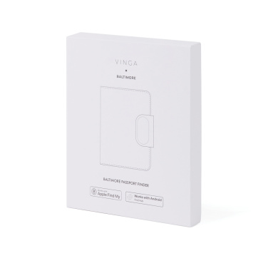 Logotrade corporate gift image of: VINGA Baltimore RCS Passport Cover With Finder Dual