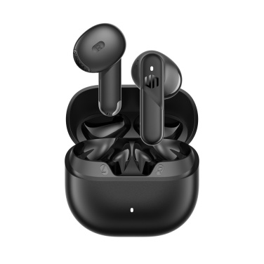 Logo trade business gift photo of: Urban Vitamin Santa Clara RCS plastic ENC earbuds