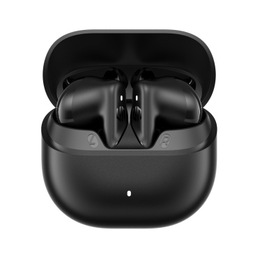 Logo trade business gifts image of: Urban Vitamin Santa Clara RCS plastic ENC earbuds