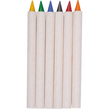 Logotrade promotional giveaways photo of: Infinity Set of Wax Crayons KINGSTON