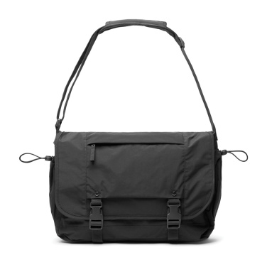 Logo trade promotional products image of: KENTO URBAN RCS recycled nylon 15.6 inch Messenger