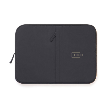 Logo trade promotional items image of: KENTO URBAN RCS recycled nylon 15.6 inch laptop sleeve