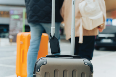 Logotrade promotional item image of: Globefind Dual RCS luggage tag with worldwide locating