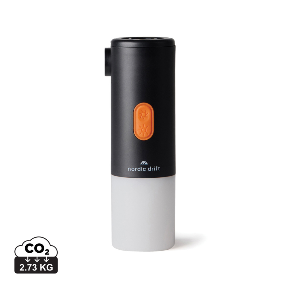 Logo trade advertising products picture of: Nordic Drift Titan Portable Air pump camping light