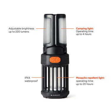 Logotrade promotional gift picture of: Nordic Drift Titan Portable mosquito repellent camping light