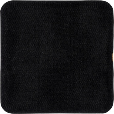 Logo trade reklaamtooted foto: Leaf 5W bambusest ja riidest juhtmevaba laadimisalus