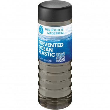 Logo trade firmakingi pilt: H2O Active® Eco Treble 750 ml keeratava korgiga veepudel 