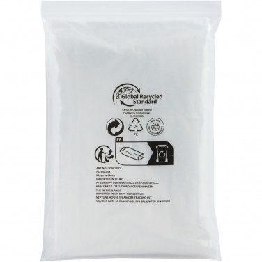 Logo trade ärikingi pilt: Maiade taaskasutatud plastikust ühekordne vihmapontšo koos säilituskotiga