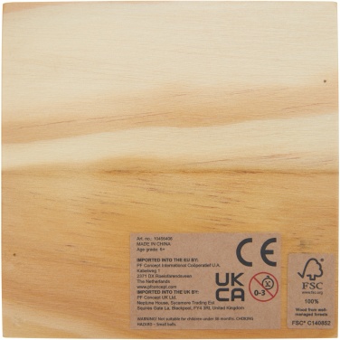 Logo trade firmakingid foto: Strobus puidust tic-tac-toe mäng