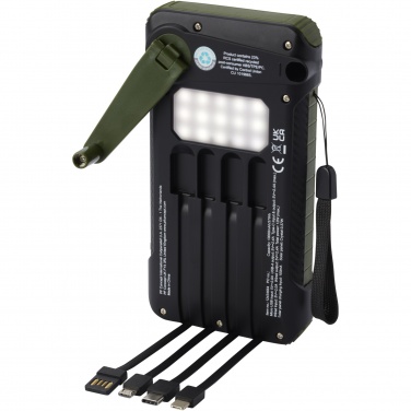 Logo trade ärikingi pilt: Soldy 10 000 mAh RCS taaskasutatud plastist päikesedünamo jõupank 