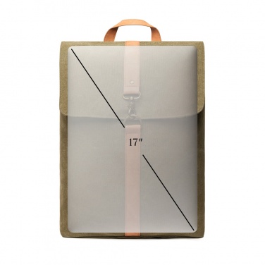 Logotrade firmakingi foto: VINGA Bosleri seljakott GRS taaskasutatud lõuendist