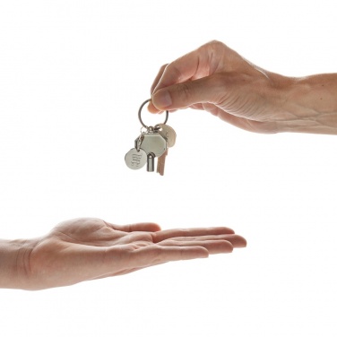 Logotrade ärikingid pilt: RCS taaskasutatud tsingisulamist radiaatori võtmehoidja mündiga