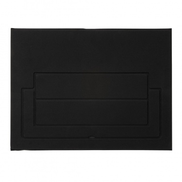 Logo trade firmakingi pilt: Impact AWARE RPET Kokkupandav lauakorraldaja sülearvuti alusega